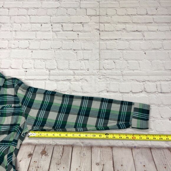 Columbia Women Long Sleeve Button Up Shirt Blouse Top Size Large Plaid M135 -1 - Picture 5 of 13